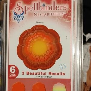 Spellbinders Nestabilities Blossom Die Set